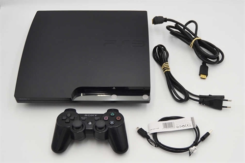 Playstation 3 - Slim - 250 GB HDD - Konsol - SNR 02-27453973-1346892-CECH-2004B (B Grade) (Genbrug)